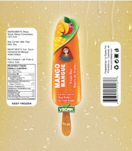 Persia Lady Mango-Popsicle