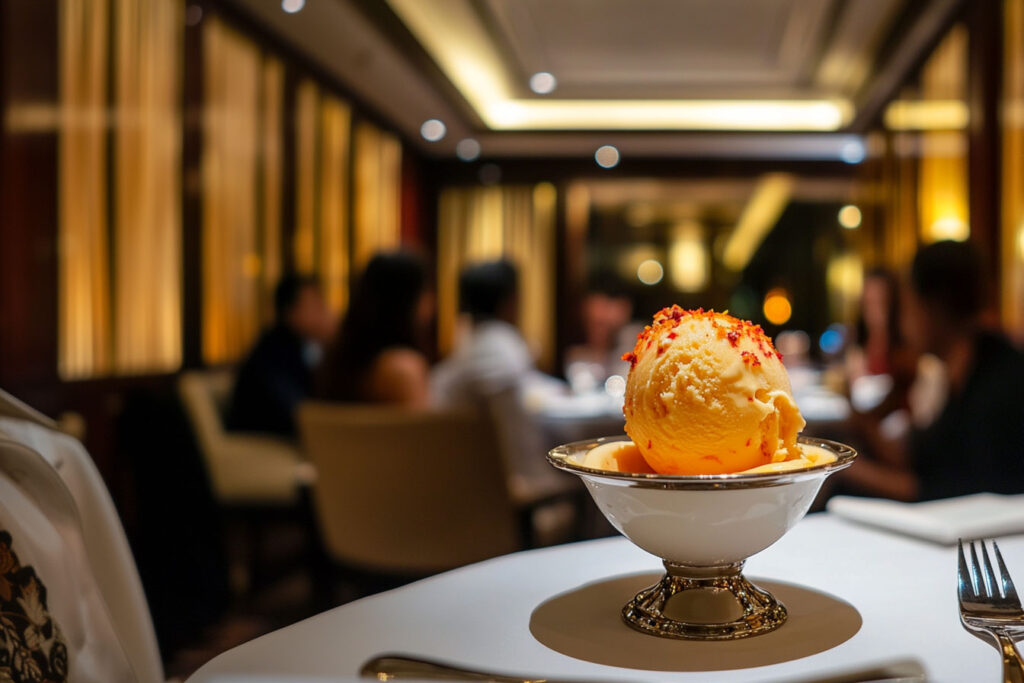 Persia-Lady-Icream-Red Gold & Green Gems Why Saffron and Pistachio Ice Cream Deserve a Spot in Every Luxury Restaurant Menu-Toronto-Richmond-hill